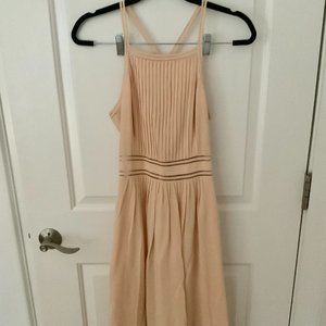 Club Monaco Pink/Peach Midi Dress